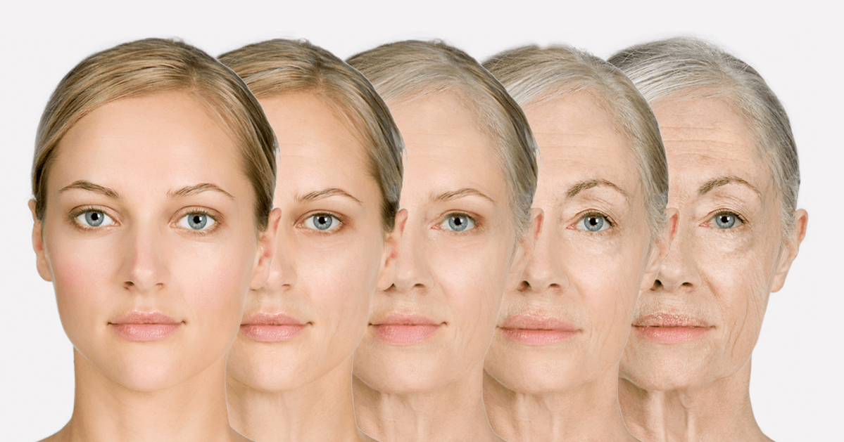 envellecemento da pel facial nas mulleres